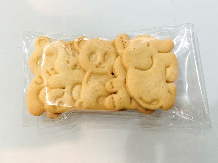 木更津市の焼き菓子専門店『高木製菓』の動物クッキー